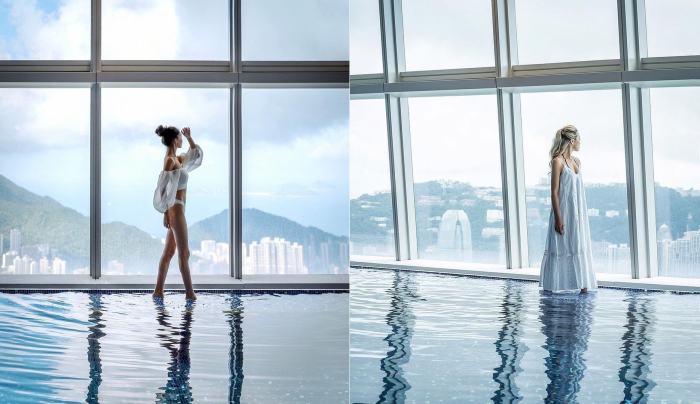  Staycation 打卡_酒店泳池_浴缸酒店